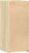 vidaXL - Dressoir - 40x42,5x93 - cm - bewerkt - hout - sonoma - eikenkleurig