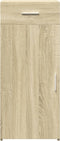 vidaXL - Dressoir - 40x42,5x93 - cm - bewerkt - hout - sonoma - eikenkleurig