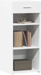 vidaXL - Dressoir - 40x42,5x93 - cm - bewerkt - hout - wit