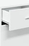 vidaXL - Dressoir - 40x42,5x93 - cm - bewerkt - hout - wit