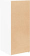 vidaXL - Dressoir - 40x42,5x93 - cm - bewerkt - hout - wit