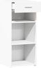 vidaXL - Dressoir - 40x42,5x93 - cm - bewerkt - hout - wit