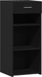 vidaXL - Dressoir - 40x42,5x93 - cm - bewerkt - hout - zwart