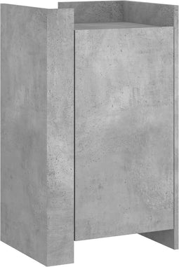 vidaXL - Dressoir - 45x35x75 - cm - bewerkt - hout - betongrijs