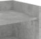 vidaXL - Dressoir - 45x35x75 - cm - bewerkt - hout - betongrijs