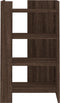 vidaXL - Dressoir - 45x35x75 - cm - bewerkt - hout - bruin - eikenkleur