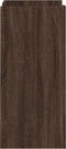 vidaXL - Dressoir - 45x35x75 - cm - bewerkt - hout - bruin - eikenkleur