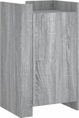 vidaXL - Dressoir - 45x35x75 - cm - bewerkt - hout - grijs - sonoma - eikenkleurig