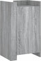 vidaXL - Dressoir - 45x35x75 - cm - bewerkt - hout - grijs - sonoma - eikenkleurig
