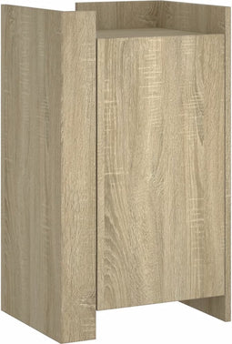 vidaXL - Dressoir - 45x35x75 - cm - bewerkt - hout - sonoma - eikenkleurig