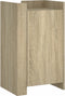 vidaXL - Dressoir - 45x35x75 - cm - bewerkt - hout - sonoma - eikenkleurig