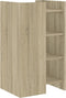 vidaXL - Dressoir - 45x35x75 - cm - bewerkt - hout - sonoma - eikenkleurig