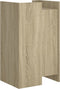 vidaXL - Dressoir - 45x35x75 - cm - bewerkt - hout - sonoma - eikenkleurig
