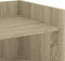 vidaXL - Dressoir - 45x35x75 - cm - bewerkt - hout - sonoma - eikenkleurig