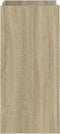 vidaXL - Dressoir - 45x35x75 - cm - bewerkt - hout - sonoma - eikenkleurig