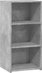 vidaXL - Dressoir - 45x41x93 - cm - bewerkt - hout - betongrijs