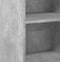 vidaXL - Dressoir - 45x41x93 - cm - bewerkt - hout - betongrijs