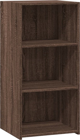 vidaXL - Dressoir - 45x41x93 - cm - bewerkt - hout - bruin - eikenkleurig
