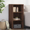vidaXL - Dressoir - 45x41x93 - cm - bewerkt - hout - bruin - eikenkleurig