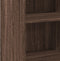 vidaXL - Dressoir - 45x41x93 - cm - bewerkt - hout - bruin - eikenkleurig