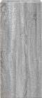 vidaXL - Dressoir - 45x41x93 - cm - bewerkt - hout - grijs - sonoma - eikenkleurig