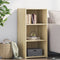 vidaXL - Dressoir - 45x41x93 - cm - bewerkt - hout - sonoma - eikenkleurig