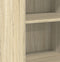 vidaXL - Dressoir - 45x41x93 - cm - bewerkt - hout - sonoma - eikenkleurig