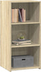 vidaXL - Dressoir - 45x41x93 - cm - bewerkt - hout - sonoma - eikenkleurig