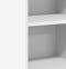 vidaXL - Dressoir - 45x41x93 - cm - bewerkt - hout - wit