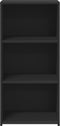 vidaXL - Dressoir - 45x41x93 - cm - bewerkt - hout - zwart