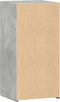 vidaXL - Dressoir - 45x42,5x93 - cm - bewerkt - hout - betongrijs
