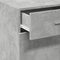 vidaXL - Dressoir - 45x42,5x93 - cm - bewerkt - hout - betongrijs