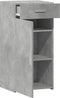 vidaXL - Dressoir - 45x42,5x93 - cm - bewerkt - hout - betongrijs