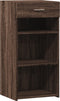 vidaXL - Dressoir - 45x42,5x93 - cm - bewerkt - hout - bruin - eikenkleur