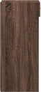 vidaXL - Dressoir - 45x42,5x93 - cm - bewerkt - hout - bruin - eikenkleur