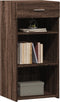 vidaXL - Dressoir - 45x42,5x93 - cm - bewerkt - hout - bruin - eikenkleur