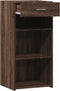 vidaXL - Dressoir - 45x42,5x93 - cm - bewerkt - hout - bruin - eikenkleur
