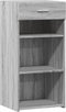 vidaXL - Dressoir - 45x42,5x93 - cm - bewerkt - hout - grijs - sonoma - eikenkleurig