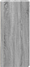 vidaXL - Dressoir - 45x42,5x93 - cm - bewerkt - hout - grijs - sonoma - eikenkleurig
