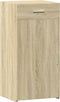 vidaXL - Dressoir - 45x42,5x93 - cm - bewerkt - hout - sonoma - eikenkleurig