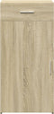 vidaXL - Dressoir - 45x42,5x93 - cm - bewerkt - hout - sonoma - eikenkleurig
