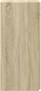vidaXL - Dressoir - 45x42,5x93 - cm - bewerkt - hout - sonoma - eikenkleurig