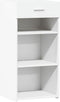 vidaXL - Dressoir - 45x42,5x93 - cm - bewerkt - hout - wit