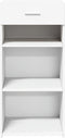 vidaXL - Dressoir - 45x42,5x93 - cm - bewerkt - hout - wit