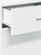 vidaXL - Dressoir - 45x42,5x93 - cm - bewerkt - hout - wit