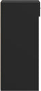 vidaXL - Dressoir - 45x42,5x93 - cm - bewerkt - hout - zwart