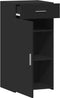 vidaXL - Dressoir - 45x42,5x93 - cm - bewerkt - hout - zwart