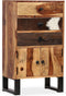 vidaXL - Dressoir - 50x30x86 - cm - massief - sheeshamhout