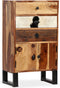 vidaXL - Dressoir - 50x30x86 - cm - massief - sheeshamhout