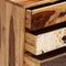 vidaXL - Dressoir - 50x30x86 - cm - massief - sheeshamhout